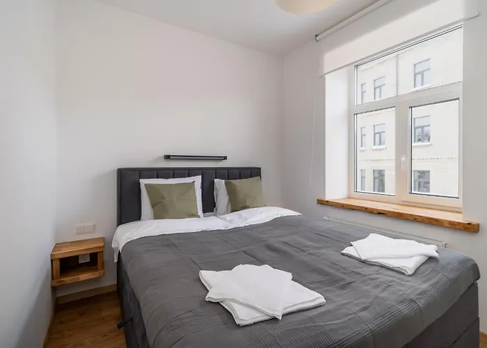 Dzīvoklis Apartment With Exposed Brick Interior - Stabu Street Riga